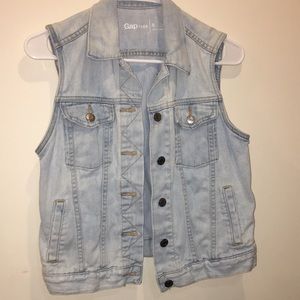 Gap denim vest